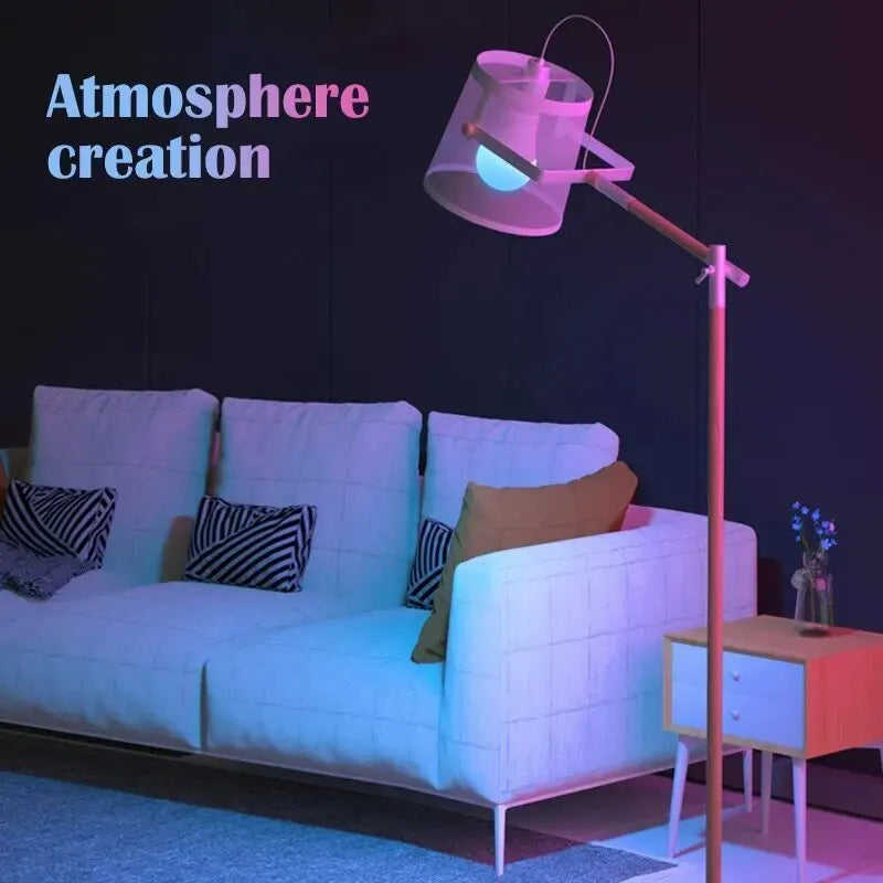 GlowSphere™ 16-Color RGB LED Bulb – Remote Controlled Mood Lighting