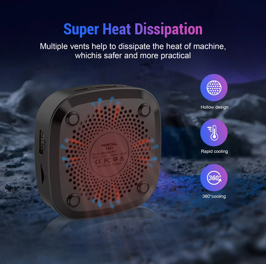 Watch Netflix & YouTube in 4K on Any TV – Smart Android TV Box