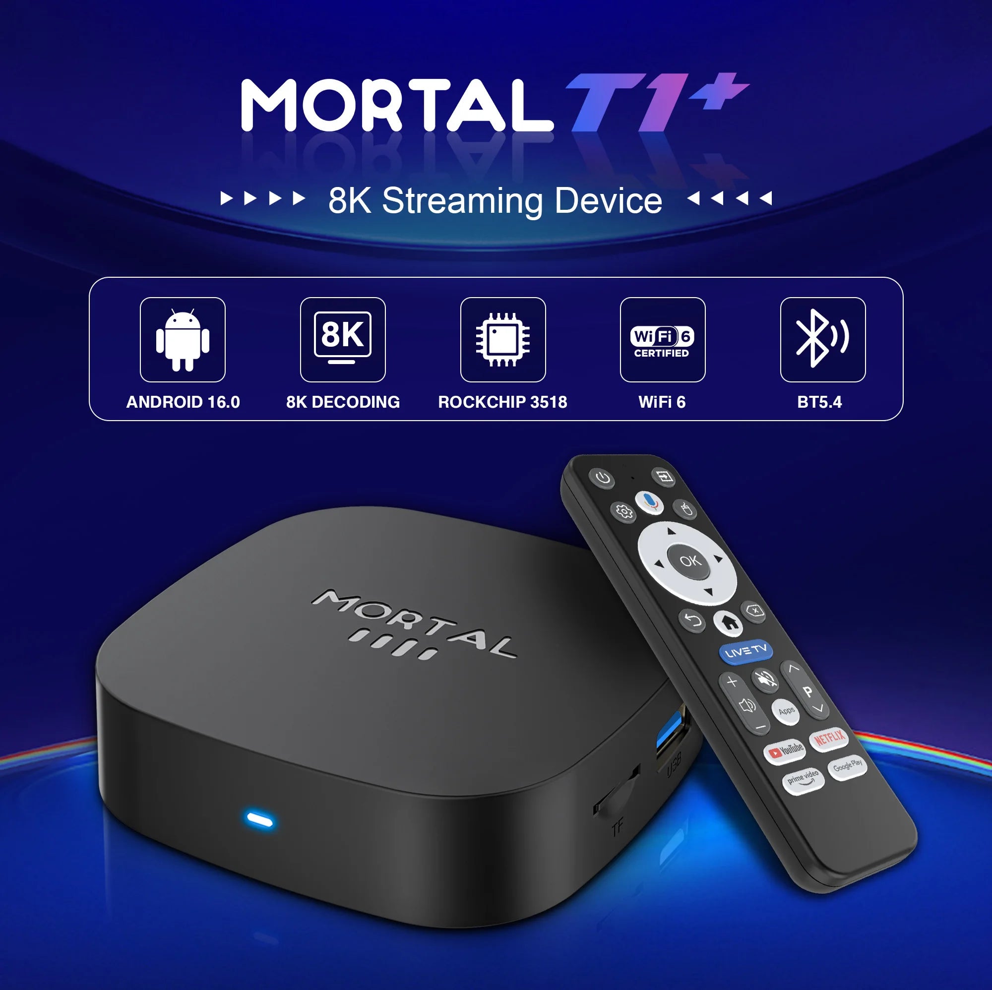 Watch Netflix & YouTube in 4K on Any TV – Smart Android TV Box