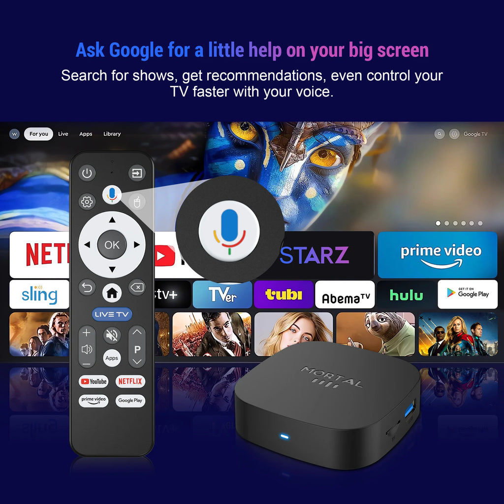 Watch Netflix & YouTube in 4K on Any TV – Smart Android TV Box